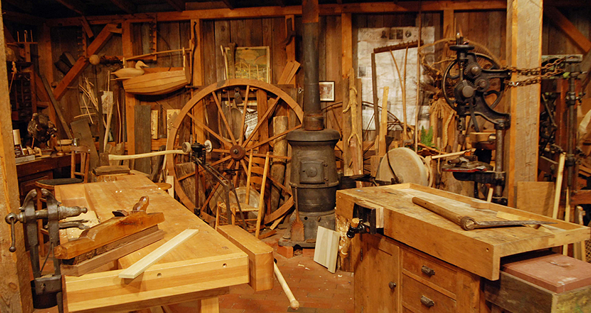 Our WorkShop on a quiet day!